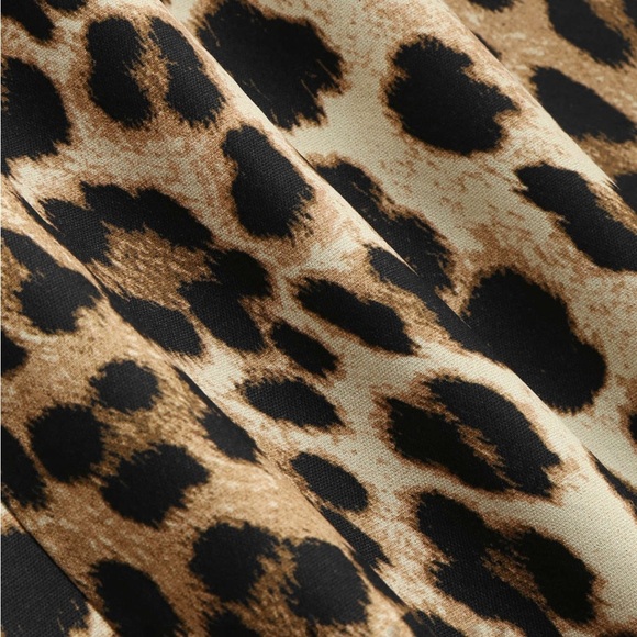 Cider Animal Print Mini Dress - Picture 2 of 9